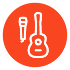 JBL PartyBox On-The-Go Возможность подключать микрофон и музыкальные инструменты - Image