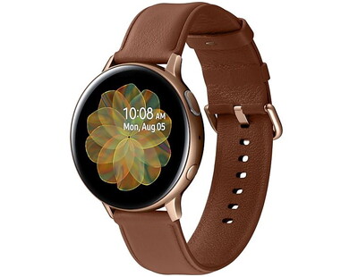 Часы Samsung Galaxy Watch Active2 сталь 44мм R820 Gold