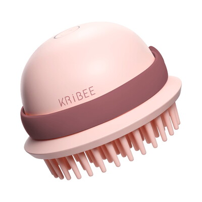 Расческа массажная антистатическая Xiaomi Kribee Electric Massage Comb7 Pink