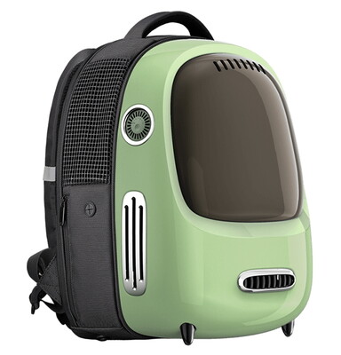 Переноска-рюкзак для кошек Xiaomi Fresh Wind Cat Backpack Green