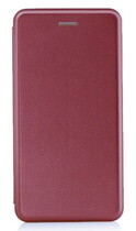 Чехол Book Case с визитницей для Xiaomi Poco M3 Бордовый