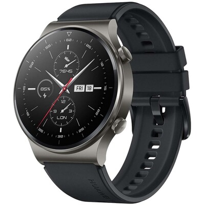 Часы Huawei Watch GT2 Pro Фторэластомер Черные