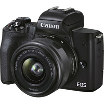 Фотоаппарат Canon EOS M50 Mark II Kit EF-M 15-45mm f/3.5-6.3 IS STM Black