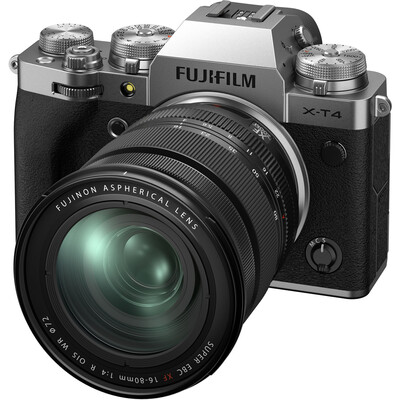 Фотоаппарат Fujifilm X-T4 Kit Fujinon XF 16-80mm F4 R OIS WR Silver