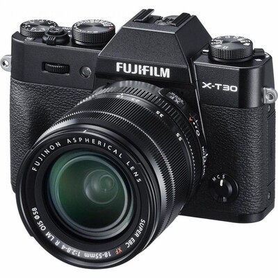Фотоаппарат Fujifilm X-T30 Kit XF 18-55mm f/2.8-4 R R LM OIS Black