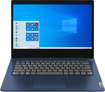 Ноутбук Lenovo IdeaPad 3 14ITL05 (Intel Celeron 6305 1800MHz/14"/1920x1080/8GB/128GB SSD/Intel UHD Graphics/Без ОС) Синий 81X70084RK
