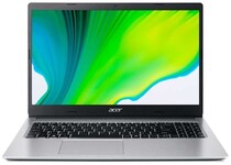 Ноутбук Acer Aspire 3 A315-23-R56G (AMD Ryzen 3 3250U 2600MHz/15.6"/1920x1080/4Gb/512Gb SSD/DVD нет/AMD Radeon Graphics/Wi-Fi/Bluetooth/Без ОС) Серебристый NX.HVUER.00M