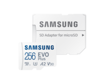 Карта памяти Samsung EVO Plus 130Mb/s microSDXC UHS-I U3 256Gb + SD адаптер (MB-MC256KA/RU)