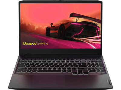 Ноутбук Lenovo IdeaPad Gaming 3 15IHU6 (Intel Core i7 11370H 3300MHz/15.6"/1920x1080/8GB/512GB SSD/DVD нет/NVIDIA GeForce RTX 3050 Ti 4Гб/Без ОС) Черный 82K10021RK