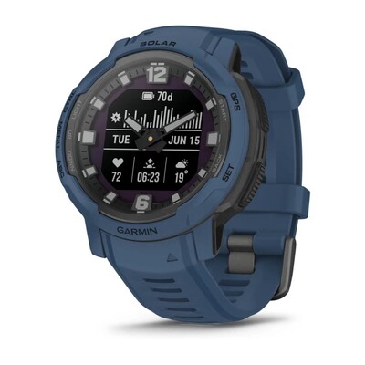 Часы Garmin Instinct Crossover Solar Tidal Blue 010-02730-02