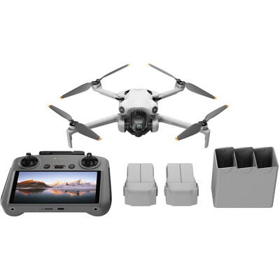 Квадрокоптер DJI Mini 4 Pro Fly More Combo Plus RC 2