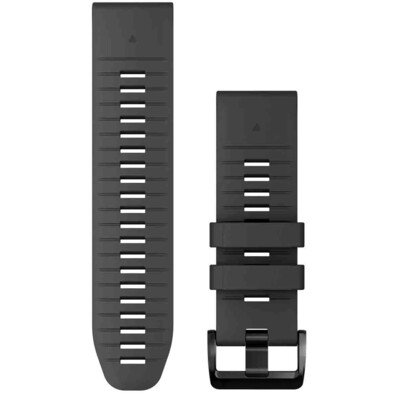 Ремешок Garmin QuickFit 26 mm Silicone Graphite 010-13281-09