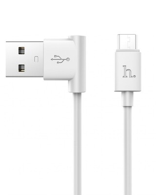 Кабель HOCO UPM10 USB-microUSB 1.2м Белый