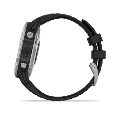 Часы Garmin Fenix 6 Silver / Black 010-02158-00 фото 8