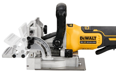 Аккумуляторный ламельный фрезер DeWalt DCW682NT без аккумулятора фото 9