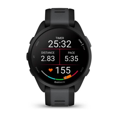 Часы Garmin Forerunner 165 Black Slate 010-02863-20 фото 2