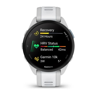 Часы Garmin Forerunner 165 White 010-02863-21 фото 4