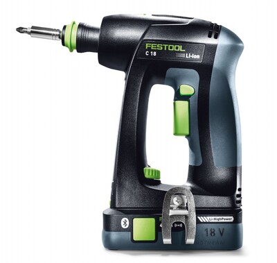 Аккумуляторная дрель-шуруповерт Festool C 18 HPC 4,0 I-Plus 576435 фото 3