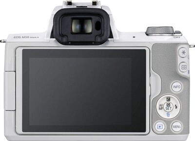 Фотоаппарат Canon EOS M50 Mark II Body White фото 2