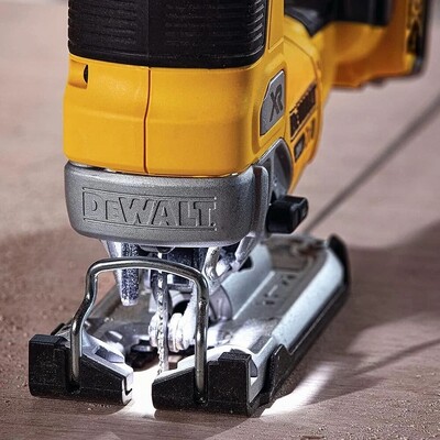 Аккумуляторный электролобзик DeWalt DCS334B 20V без аккумулятора фото 5