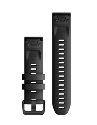 Ремешок Garmin QuickFit 20 mm Silicone Black L 010-12942-00 фото 2