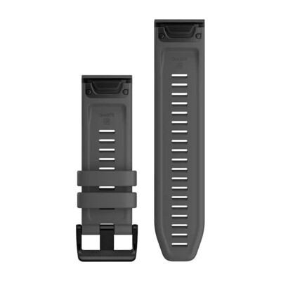 Ремешок Garmin QuickFit 26 mm Silicone Slate Grey 010-12864-20 фото 2