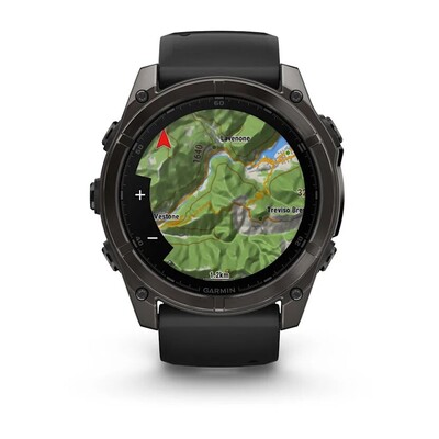 Часы Garmin Fenix 8 51mm Amoled Sapphire Titanium Carbon Gray 010-02905-21 фото 6