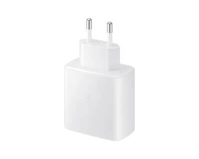 Зарядное устройство Samsung 45W USB-C + кабель USB-C/UCB-C 1 м Белый фото 4