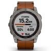 Часы Garmin Fenix 7X Sapphire Solar Leather Black Brown 010-02541-19 фото 10