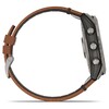 Часы Garmin Fenix 7X Sapphire Solar Leather Black Brown 010-02541-19 фото 16