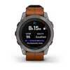 Часы Garmin Fenix 7 Pro Sapphire Solar Titanium Grey Brown 010-02777-30 фото 9