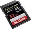 Карта памяти SanDisk Extreme Pro SDXC Class 10 R300/W260MB/s 32GB UHS-II V90 U3 SDSDXDK-032G-GN4IN фото 2