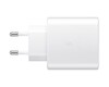 Зарядное устройство Samsung 45W USB-C + кабель USB-C/UCB-C 1 м Белый фото 3